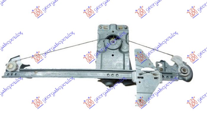 PODIZAC ZADNJEG PROZORA ELEKTRICNI (BEZ MOTORA) (KARAVAN) PEUGEOT 307 2005-2007 (3A/3C)