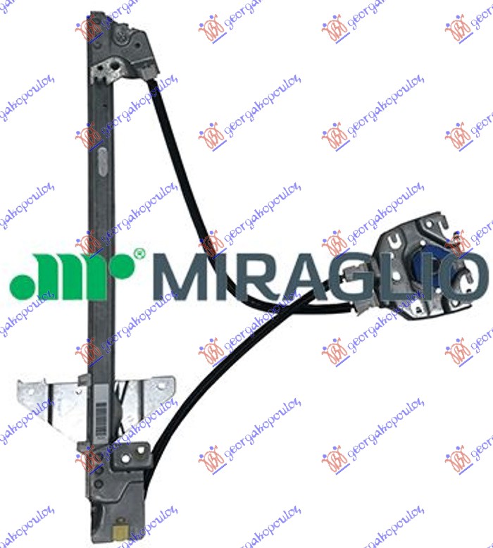 PODIZAC ZADNJEG PROZORA MEHANICKI KARAVAN (A KVALITET) PEUGEOT 307 2005-2007 (3A/3C)