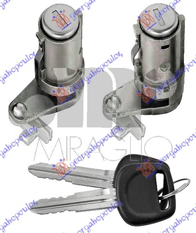 CILINDAR BRAVE (SA KLJUCEM) PEUGEOT 307 2001-2005 (3A/3C)