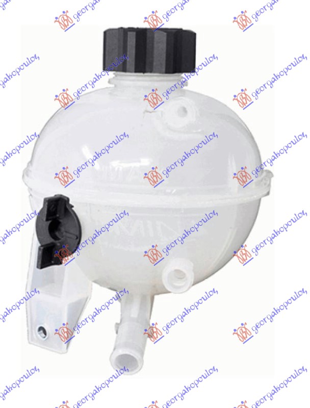 POSUDA ZA ANTIFRIZ (OTVOR ZA SENZOR NIVOA) (POKLOPAC) (2 IZLAZNE CEVI) PEUGEOT 307 2005-2007 (3A/3C)