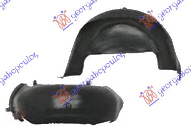 ZADNJE POTKRILO PLASTICNO MERCEDES VITO & VIANO 2004-2010 (W639)