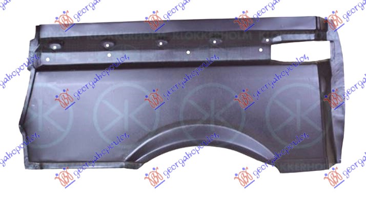 ZADNJI BLATOBRAN POLOVINA (SA KLIZNIM VRATIMA) (3200mm) MERCEDES VITO & VIANO 2010-2015 (W639)