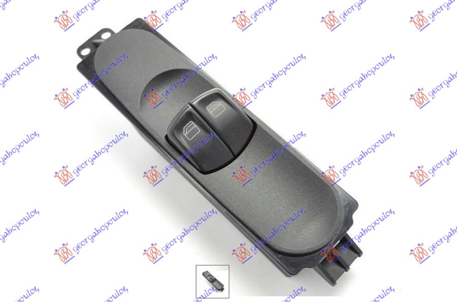 PREKIDAC U PREDNJIM VRATIMA (2 TASTERA) (7 PIN) MERCEDES VITO & VIANO 2004-2010 (W639)