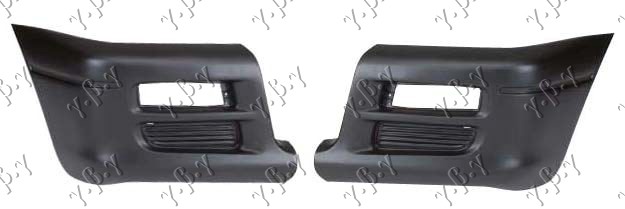 KRAJ PREDNJEG BRANIKA CRNI MITSUBISHI P/U L200 1999-2001 (K7T/K6T/K5T)