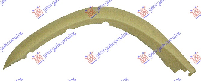 RUB PLASTICNI PREDNJI MITSUBISHI P/U L200 1999-2001 (K7T/K6T/K5T)