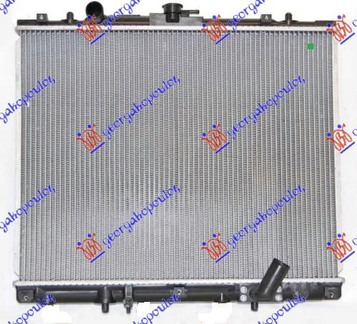 HLADNJAK MOTORA 2.5 T.DIZEL (+/-AC) (50x63.9x36) MITSUBISHI PAJERO SPORT 2000-2006 (LK7/K9)