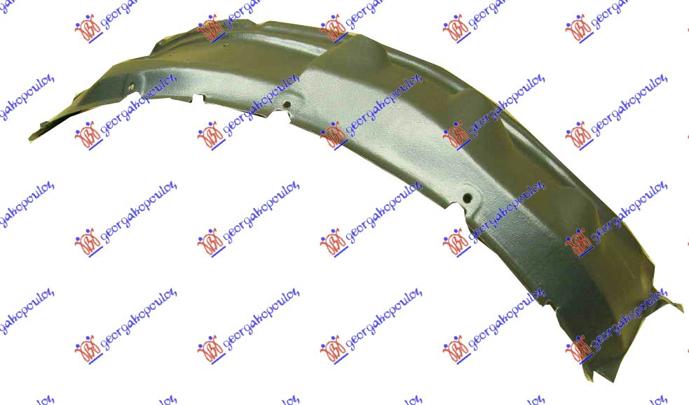 POTKRILO (ZADNJI DEO) PLASTICNO MITSUBISHI P/U L200 2010-2015 (KAT/KBT)