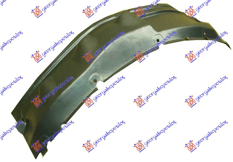 POTKRILO (ZADNJI DEO) PLASTICNO MITSUBISHI P/U L200 2010-2015 (KAT/KBT)