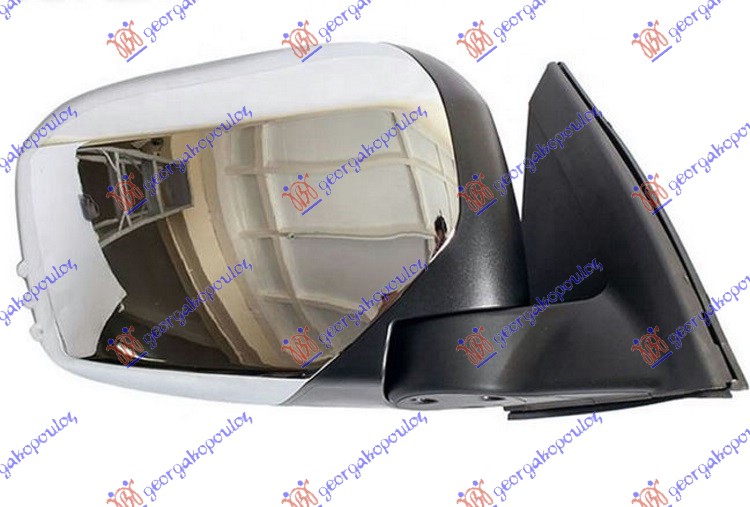 RETROVIZOR MEHANICKI HROM (KONVEKSNO STAKLO) MITSUBISHI P/U L200 2006-2010 (KAT/KBT)