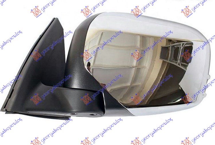 RETROVIZOR MEHANICKI HROM (KONVEKSNO STAKLO) MITSUBISHI P/U L200 2006-2010 (KAT/KBT)