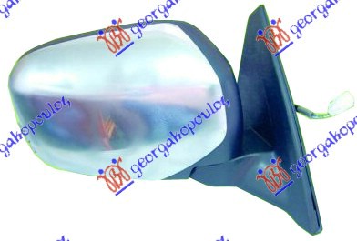 RETROVIZOR ELEKTRICNI POKLOPAC HROM (KONVEKSNO STAKLO) MITSUBISHI P/U L200 2006-2010 (KAT/KBT)