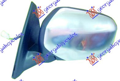 RETROVIZOR ELEKTRICNI POKLOPAC HROM (KONVEKSNO STAKLO) MITSUBISHI P/U L200 2006-2010 (KAT/KBT)