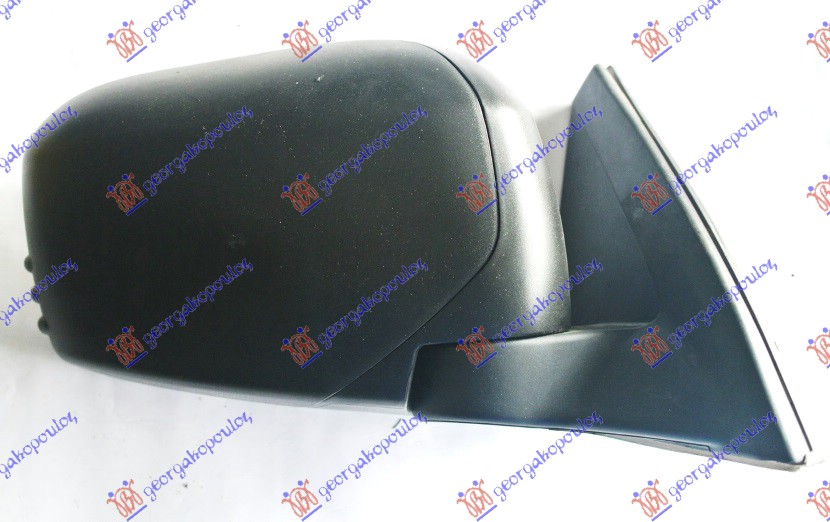 RETROVIZOR ELEKTRICNI CRNI (KONVEKSNO STAKLO) MITSUBISHI P/U L200 2006-2010 (KAT/KBT)