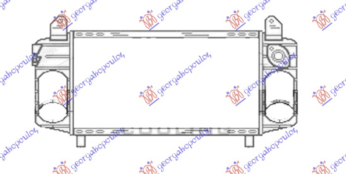 HLADNJAK INTERKULERA 1.2-1.4 TDi DIZEL (280x130x40) AUDI A2 2000-2005 (8Z0)