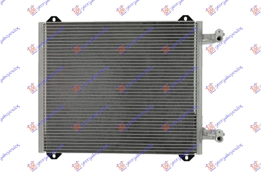 HLADNJAK KLIME BENZIN/DIZEL (470x41x16) AUDI A2 2000-2005 (8Z0)