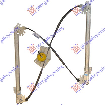 PODIZAC PREDNJEG PROZORA ELEKTRICNI (BEZ MOTORA) (A KVALITET) AUDI A2 2000-2005 (8Z0)