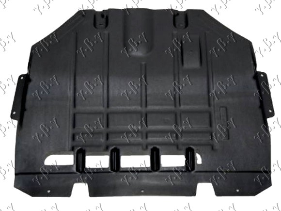 ZASTITA MOTORA (ZADNJI VELIKI DEO) PLASTICNA PEUGEOT 307 2005-2007 (3A/3C)