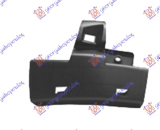 NOSAC ZADNJEG BRANIKA PLASTICNI PEUGEOT 307 2005-2007 (3A/3C)