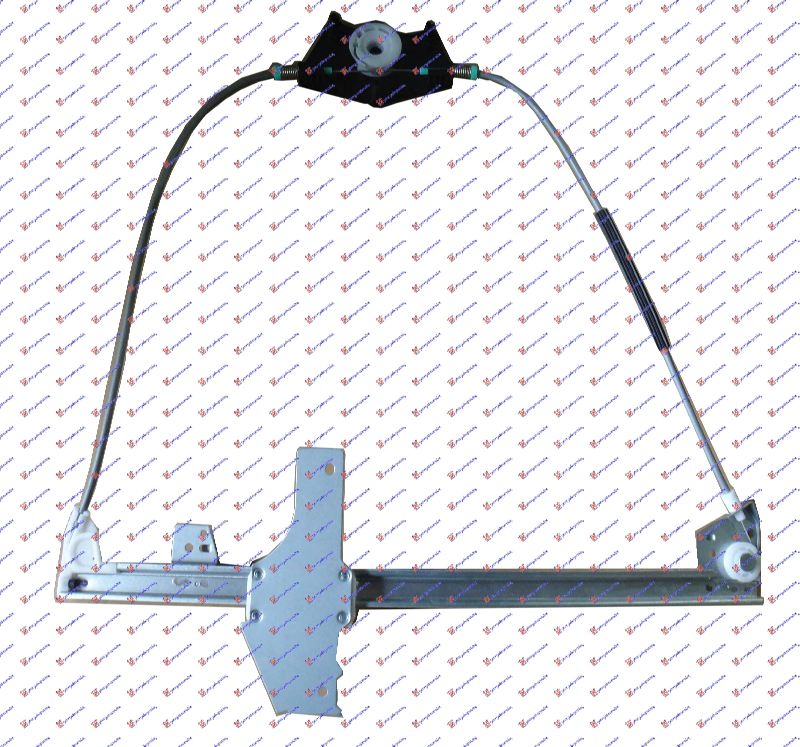 PODIZAC PREDNJEG PROZORA ELEKTRICNI (BEZ MOTORA) 3 VRATA PEUGEOT 307 2005-2007 (3A/3C)