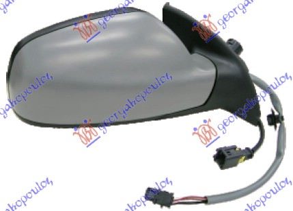 RETROVIZOR ELEKTRICNI SA GREJACEM PM (KONVEKSNO STAKLO) PEUGEOT 307 2005-2007 (3A/3C)