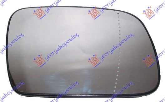 STAKLO RETROVIZORA SA GREJACEM (KONVEKSNO) PEUGEOT 307 2005-2007 (3A/3C)