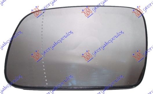 STAKLO RETROVIZORA SA GREJACEM (ASFERICNO) PEUGEOT 307 2005-2007 (3A/3C)
