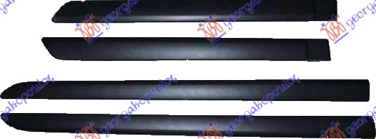 LAJSNA VRATA (SET 4 KOM) SKODA ROOMSTER-PRAKTIK 2006-2010 (5J7)