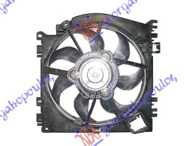VENTILATOR KOMPLET (BENZIN/DIZEL) (+AC) RENAULT MODUS 2005-2008 (F/JP0)