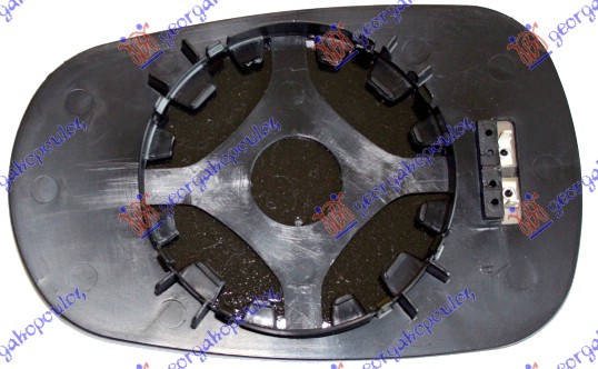 STAKLO RETROVIZORA SA GREJACEM (KONVEKSNO) RENAULT MODUS 2005-2008 (F/JP0)