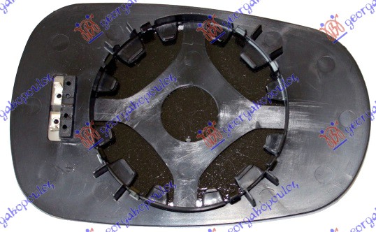 STAKLO RETROVIZORA SA GREJACEM (ASFERICNO) RENAULT MODUS 2005-2008 (F/JP0)