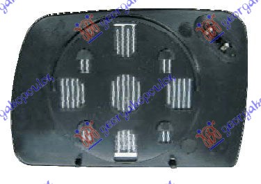 STAKLO RETROVIZORA SA GREJACEM PLAVO (ASFERICNO) BMW X5 2000-2007 (E53)