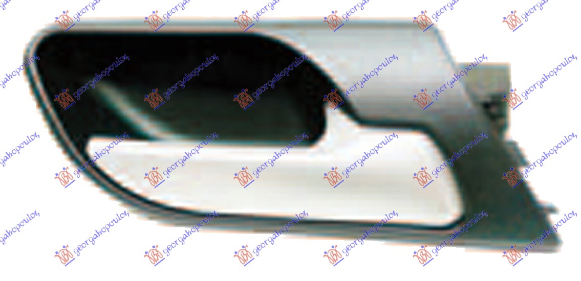 KVAKA ZADNJIH VRATA UNUTRASNJA HROM -2004 BMW X5 2000-2007 (E53)