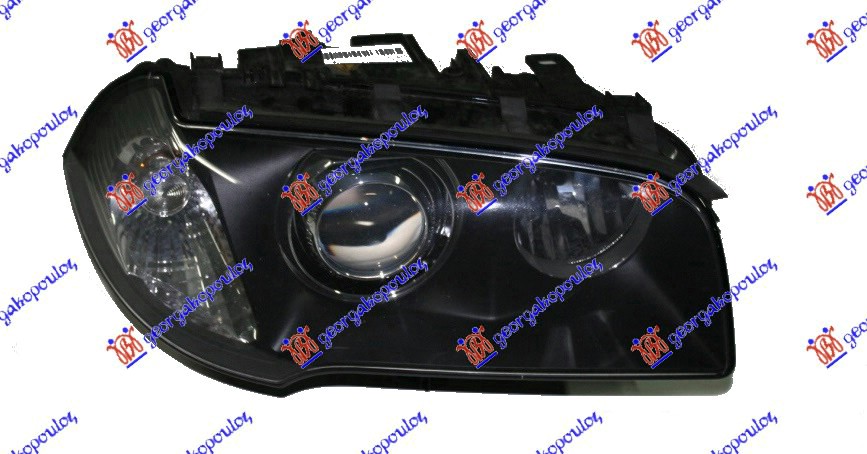 FAR XENON AFS (BELI MIGAVAC) (MARELLI) BMW X3 2004-2007 (E83)