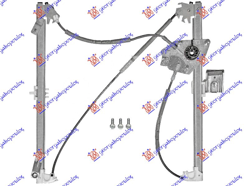 PODIZAC PREDNJEG PROZORA ELEKTRICNI (BEZ MOTORA) (A KVALITET) BMW X3 2007-2011 (E83)