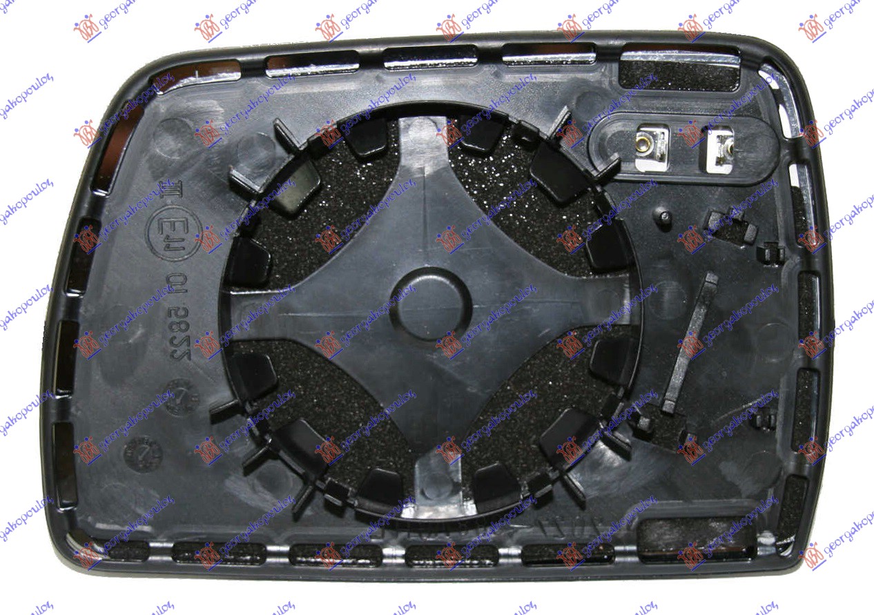 STAKLO RETROVIZORA SA GREJACEM PLAVO (ASFERICNO) BMW X3 2004-2007 (E83)