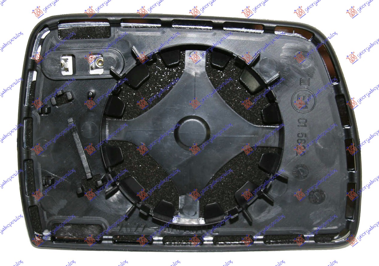 STAKLO RETROVIZORA SA GREJACEM PLAVO (ASFERICNO) BMW X3 2004-2007 (E83)
