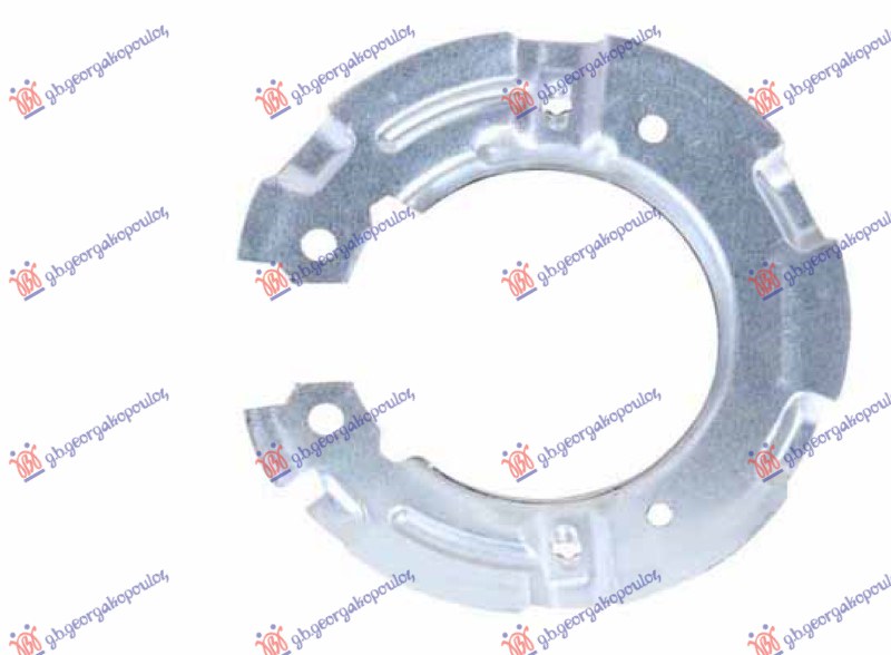 ZASTITA ZADNJEG KOCIONOG DISKA (PRECNIK DOBOSA/DISKA 160mm) BMW SERIES 3 SDN/S.W. 2008-2012 (E90/E91)