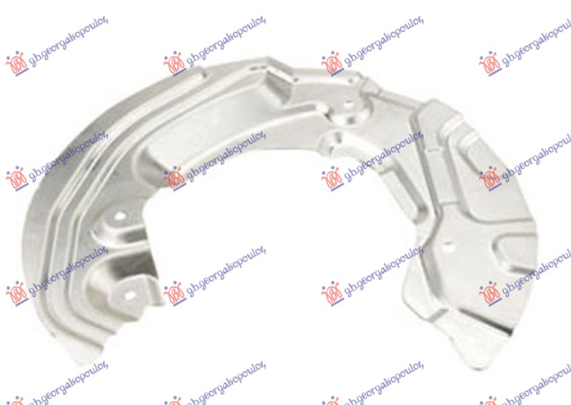 ZASTITA PREDNJEG KOCIONOG DISKA (PRECNIK DISKA 300mm) BMW SERIES 3 SDN/S.W. 2008-2012 (E90/E91)