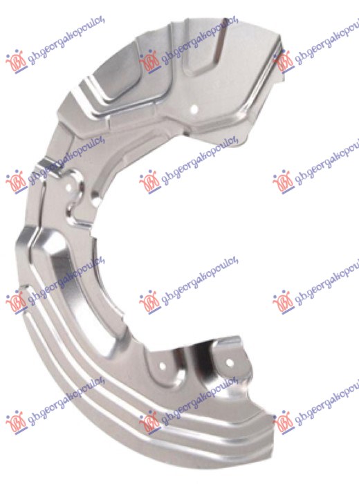 ZASTITA PREDNJEG KOCIONOG DISKA (PRECNIK DISKA 330mm) ALUMINIJUM BMW SERIES 3 SDN/S.W. 2008-2012 (E90/E91)