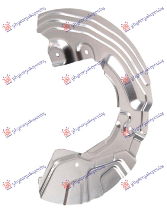 ZASTITA PREDNJEG KOCIONOG DISKA (PRECNIK DISKA 330mm) ALUMINIJUM BMW SERIES 3 SDN/S.W. 2008-2012 (E90/E91)