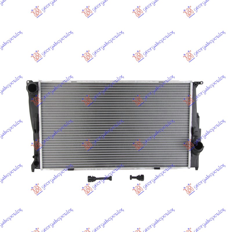 HLADNJAK MOTORA 3.0 (135i) BENZIN (MAN) - 2.0 (116D/118D/120D/123D) DIZEL (MAN/AUTO) (600x340x32) 1 TUBE BMW SERIES 3 SDN/S.W. 2005-2008 (E90/E91)