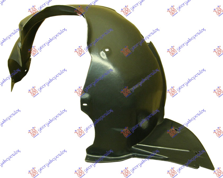 POTKRILO PLASTICNO VW FOX 2005-2011 (5Z1/5Z3/5Z4/5Z5)