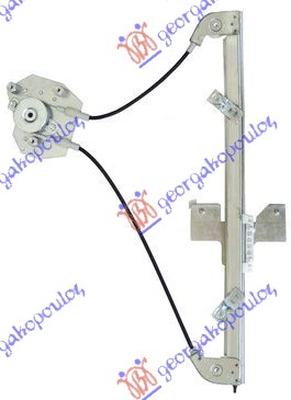 PODIZAC PROZORA ELEKTRICNI (BEZ MOTORA) 3 VRATA VW FOX 2005-2011 (5Z1/5Z3/5Z4/5Z5)