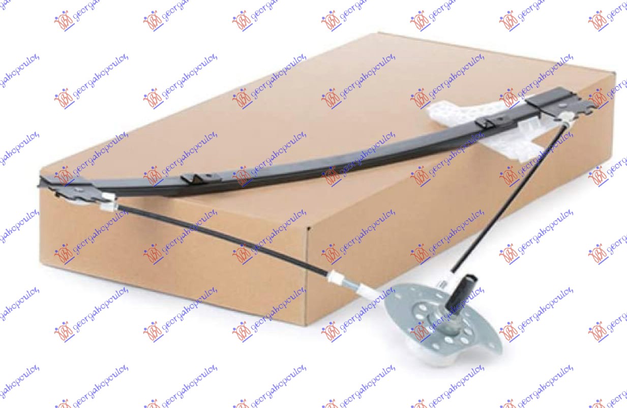 PODIZAC PROZORA MEHANICKI 3 VRATA VW FOX 2005-2011 (5Z1/5Z3/5Z4/5Z5)