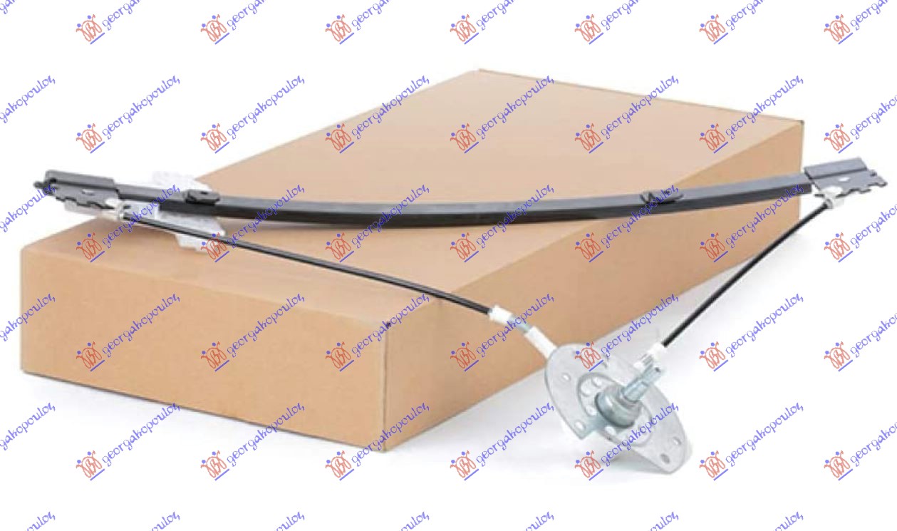 PODIZAC PROZORA MEHANICKI 3 VRATA VW FOX 2005-2011 (5Z1/5Z3/5Z4/5Z5)