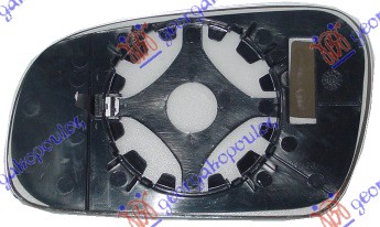 STAKLO RETROVIZORA SA GREJACEM (SAMO ZA ZAMENSKI RETROVIZOR KRACI OD ORIGINALA) (KONVEKSNO) VW FOX 2005-2011 (5Z1/5Z3/5Z4/5Z5)