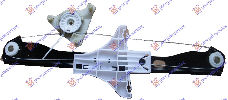PODIZAC ZADNJEG PROZORA ELEKTRICNI (BEZ MOTORA) VW POLO 2005-2009 (9N3)