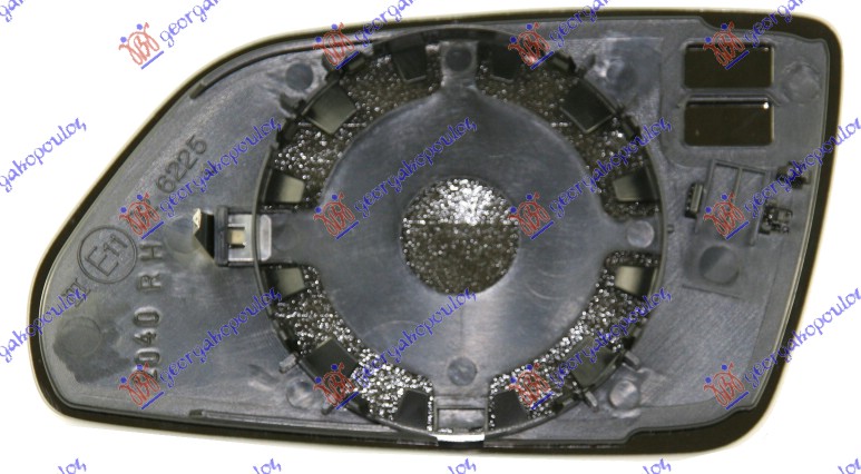 STAKLO RETROVIZORA (KONVEKSNO) SKODA OCTAVIA 5 2004-2008 (1Z3/1Z5)