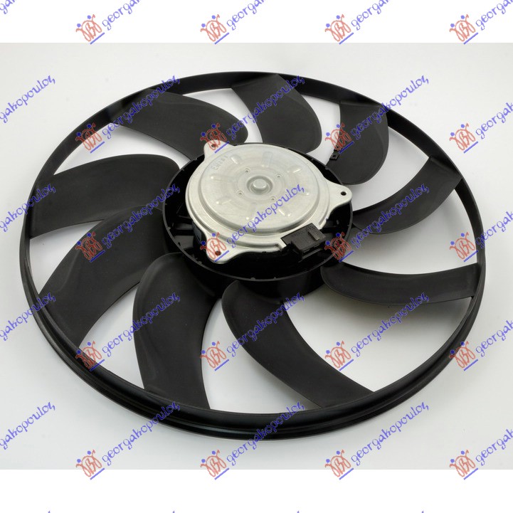 VENTILATOR (MOTOR + ELISA) BENZIN (VALEO) OPEL VECTRA C 05-08