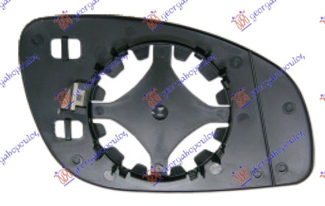 STAKLO RETROVIZORA (ASFERICNO) OPEL VECTRA C 2005-2008 (Z02)